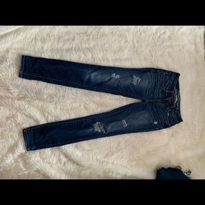 American eagle low rise skinny jeans